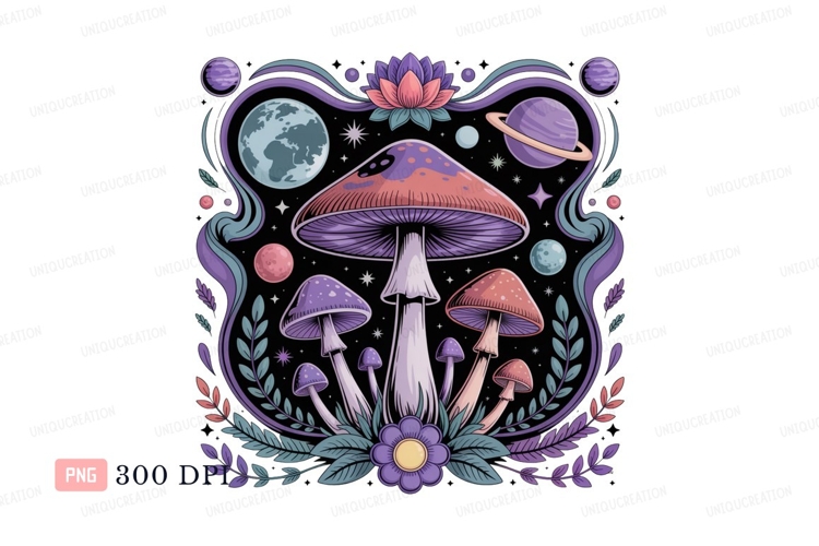 Mushrooms Clipart Image 20