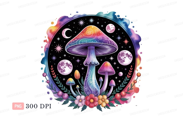 Mushrooms Clipart Image 19