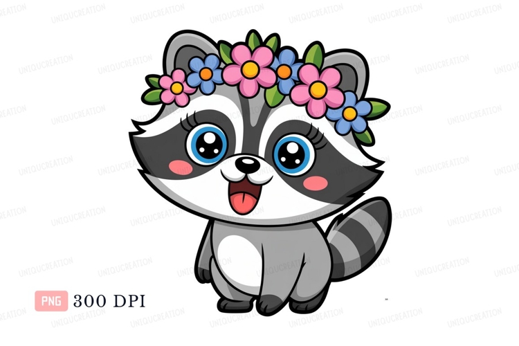 Raccoon Clipart Image 18