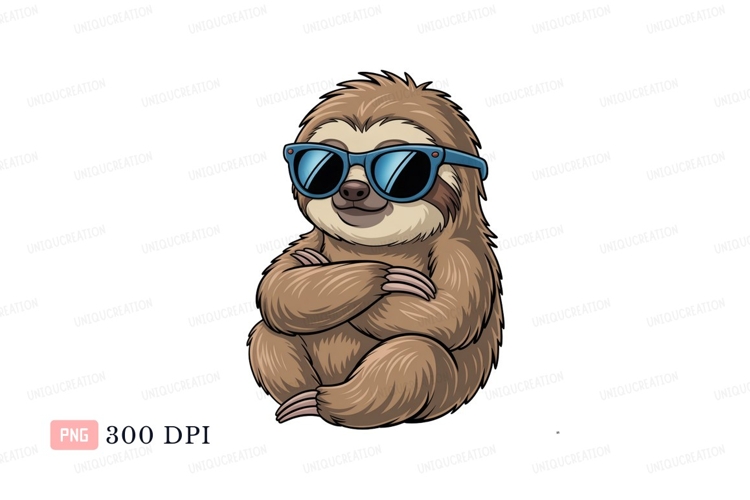 Sloth Clipart Image 2
