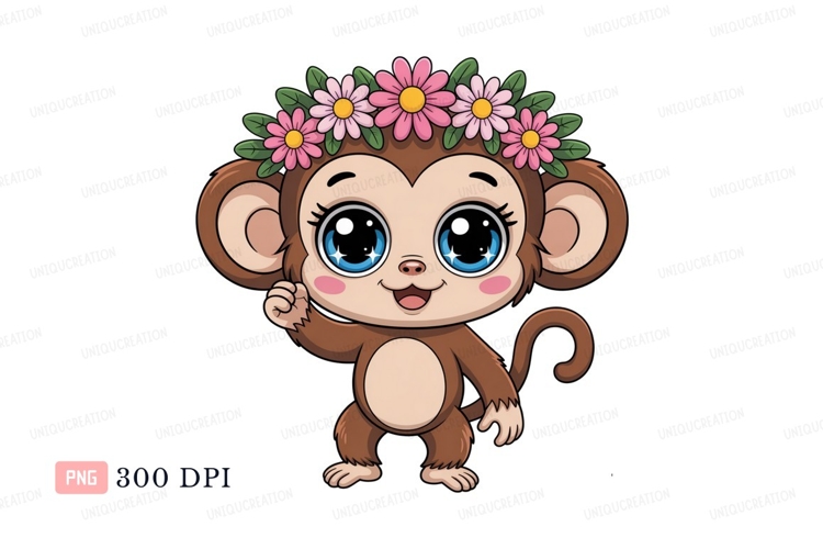 Monkey Clipart Image 13