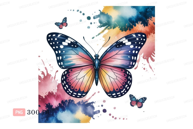 Blue Butterfly Clipart Image 19