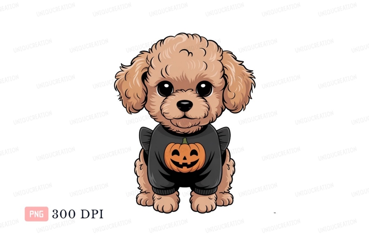 Poodle Clipart Image 4