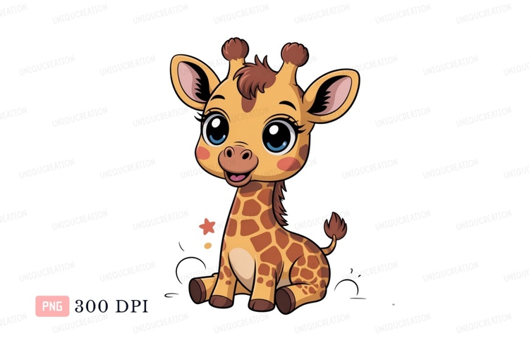 Giraffe Clipart Image 5