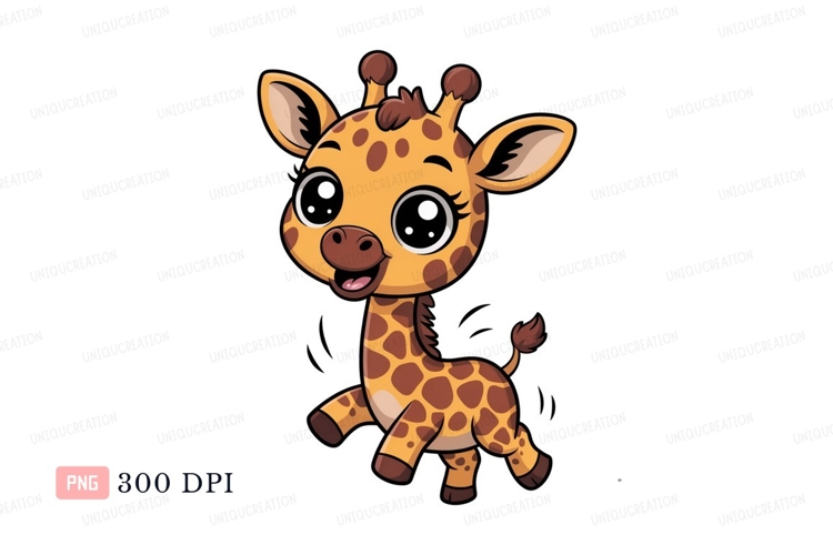 Giraffe Clipart Image 3