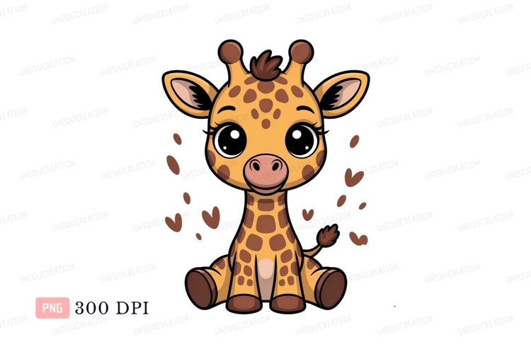 Giraffe Clipart Image 4