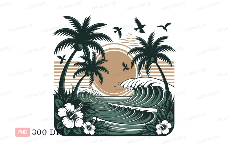 Waves Clipart Image 9