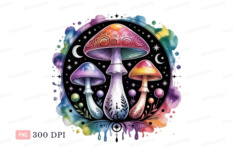 Mushrooms Clipart Image 13