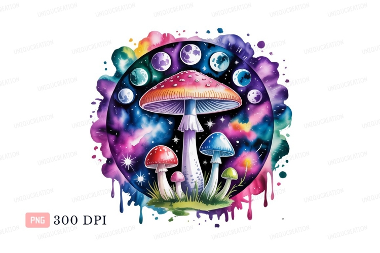 Mushrooms Clipart Image 12