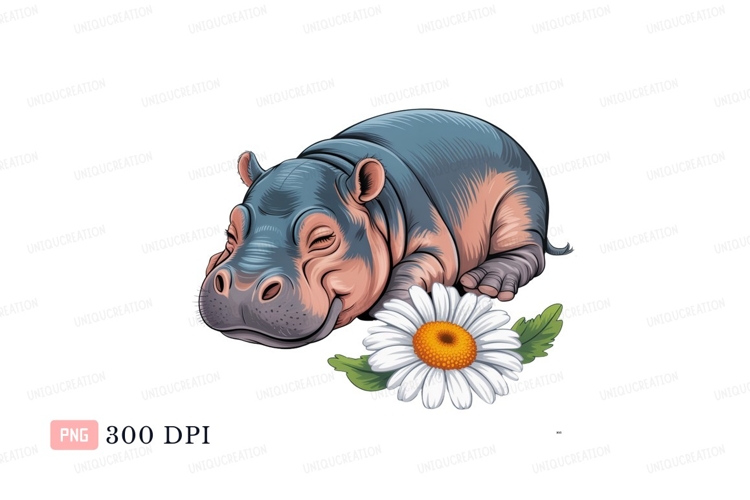 Hippo Clipart Image 6