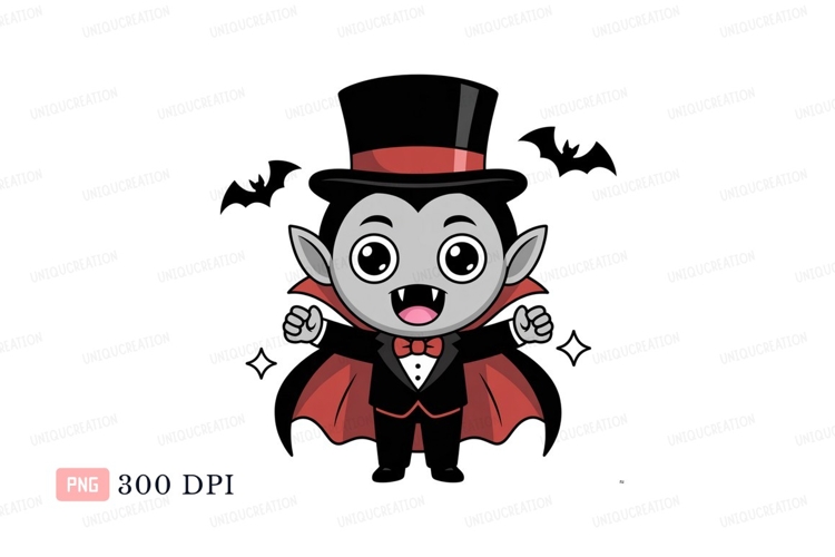 Cute Monster Clipart Image 9