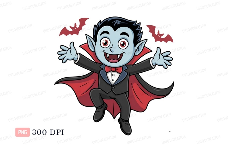 Vampire Clipart Image 4