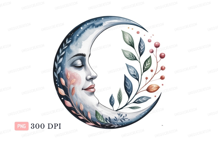 Crescent Moon Clipart Image 5