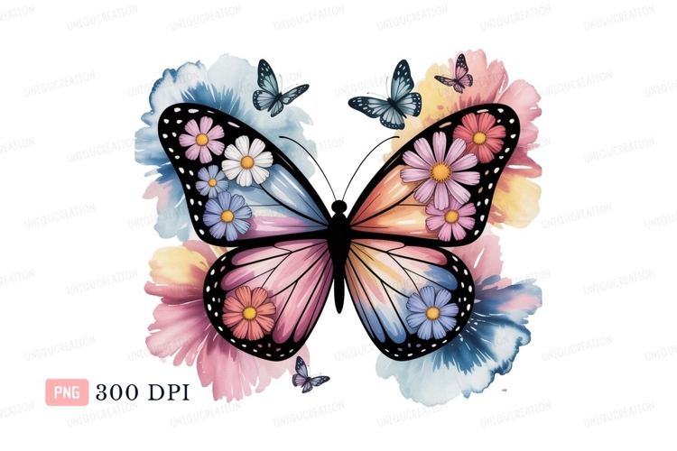 Blue Butterfly Clipart Image 14