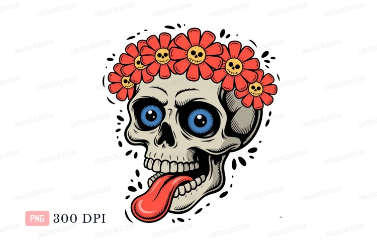 Blue Flower Clipart Image 11