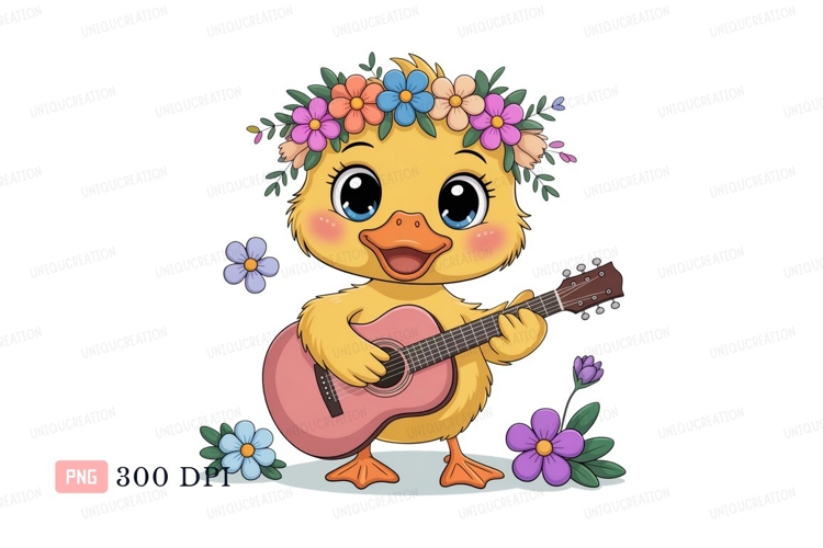Duckling Clipart Image 6