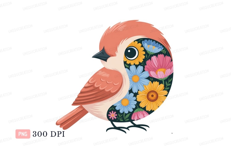 Blue Flowers Clipart Image 17