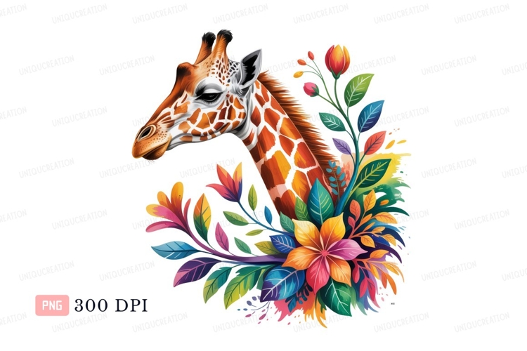 Giraffe Clipart Image 2