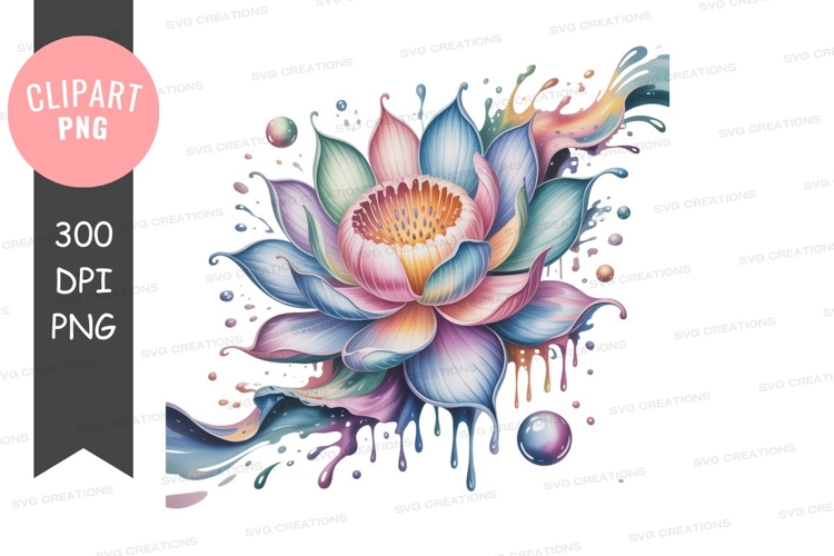 Colorful owl with layered feathers and leaves nature