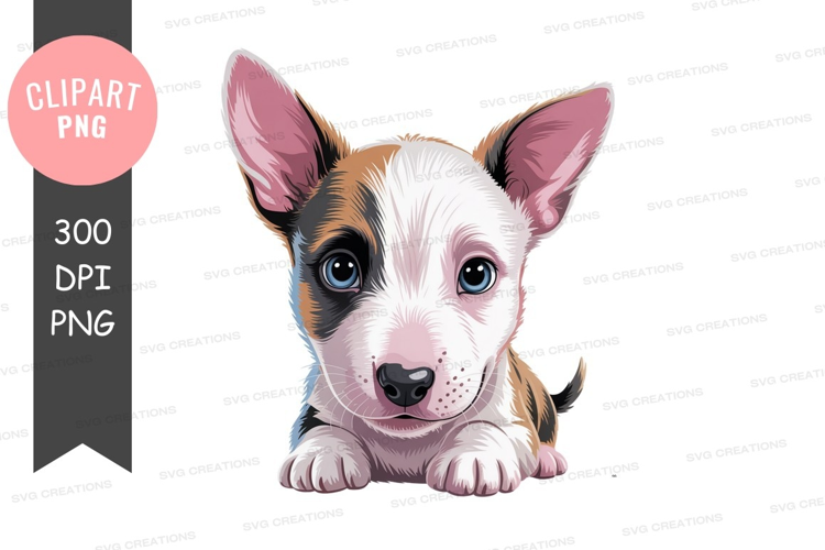 Adorable puppy with big ears canine animal