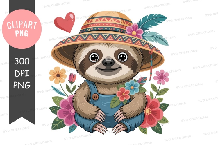 Cartoon Sloth Image 24