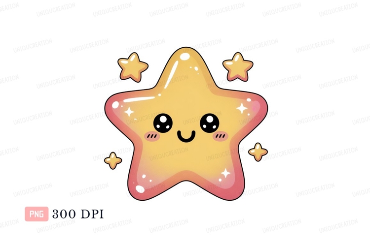 Yellow Star Clipart Image 22