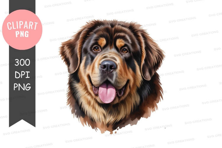 Brown black dog happy panting canine mammal