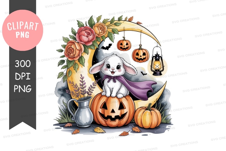 Cute Moon Clipart Image 12