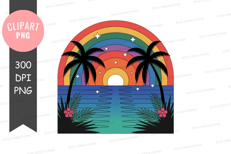 Palm Trees Clipart Image 5