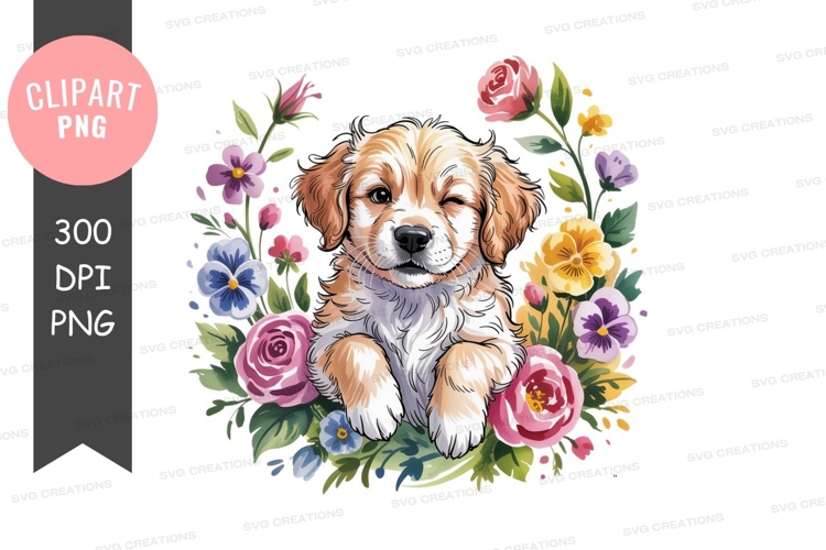 Floral Wreath Clipart Image 22