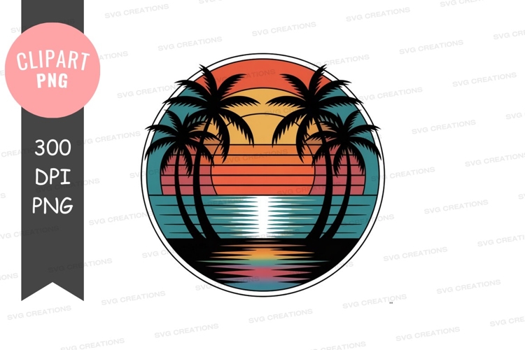 Palm Trees Clipart Image 3