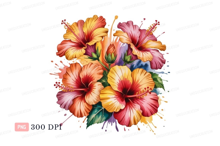 Hibiscus Illustration Image 5