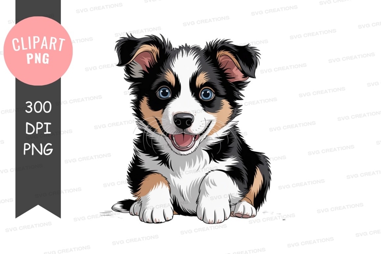 Cute Puppy Clipart Image 2