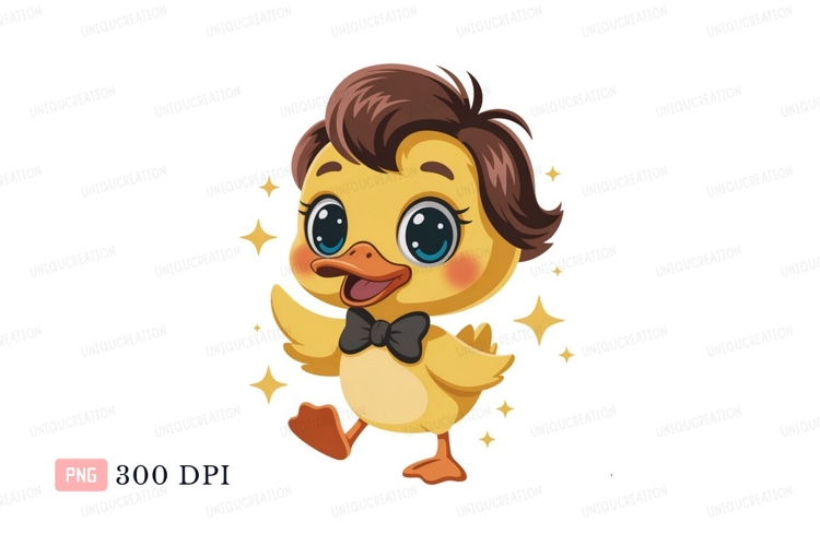 Duckling Clipart Image 13