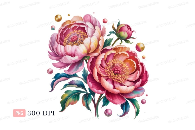 Pink Hearts Clipart Image 16