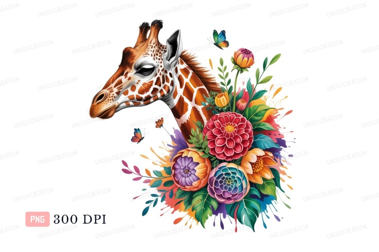 Giraffe Illustration Image 3