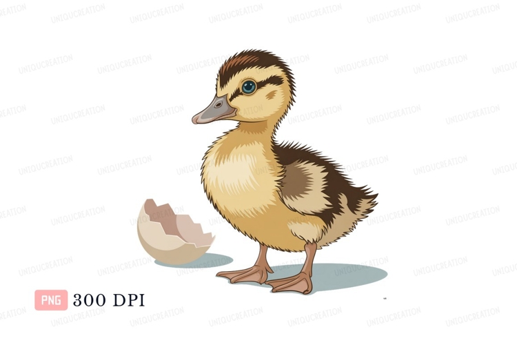 Duckling Clipart Image 11