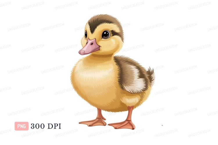 Duckling Clipart Image 8