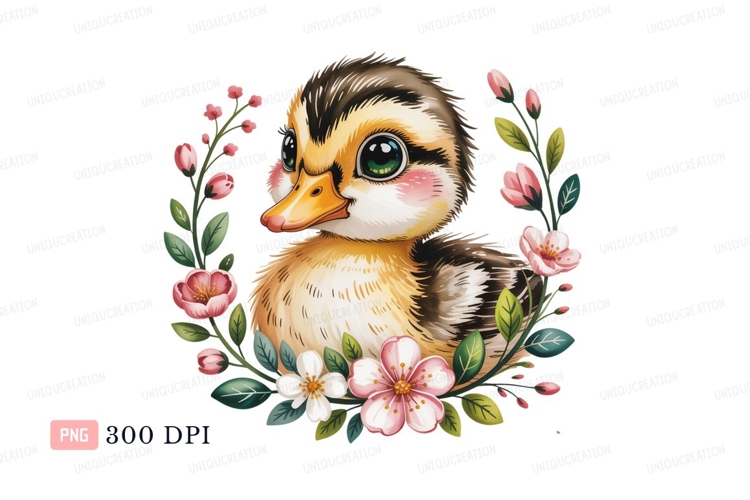 Duckling Clipart Image 5