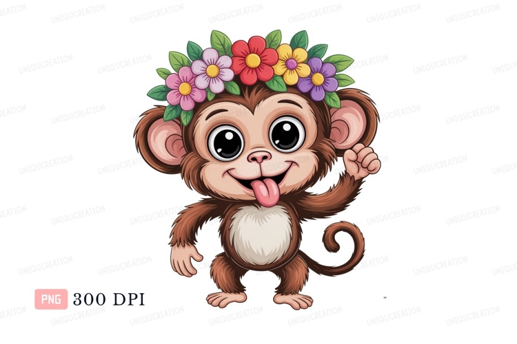 Blue Flowers Clipart Image 7