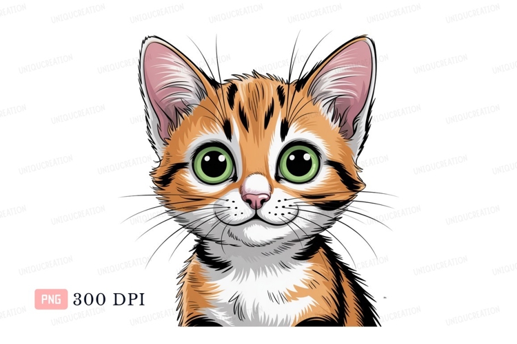 Kitten Clipart Image 6