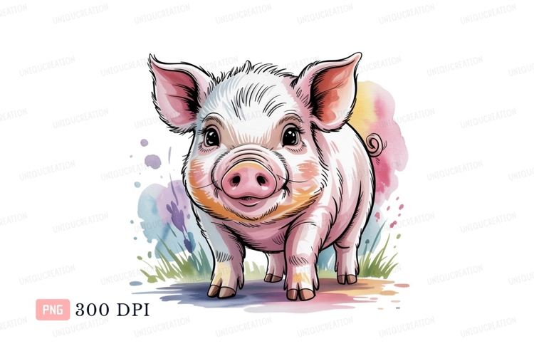 Piglet Clipart Image 24
