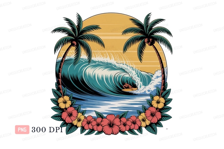  Surfer Clipart Image 2