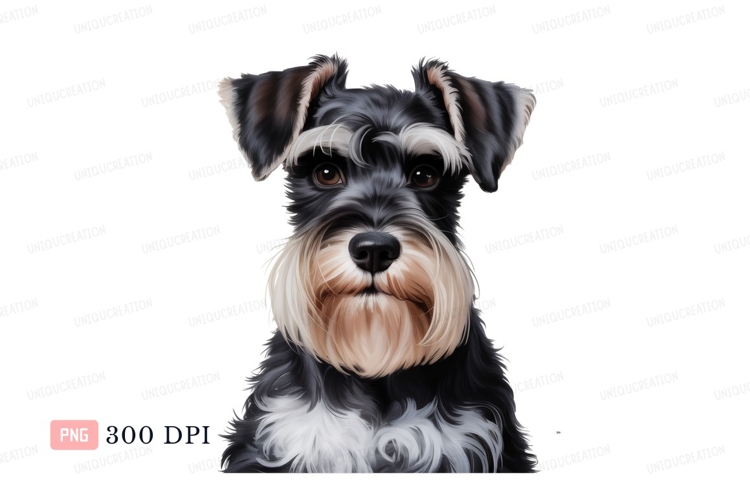 Schnauzer Clipart Image 3