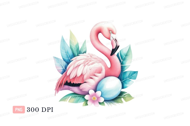 Flamingo Clipart Image 7