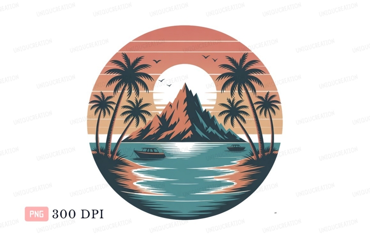 Cute Beach Clipart Image 21
