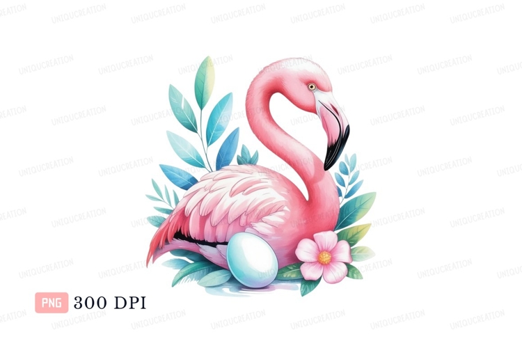 Flamingo Clipart Image 6