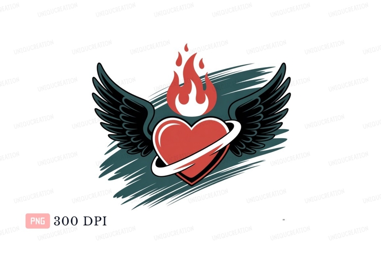 White Heart Clipart Image 16