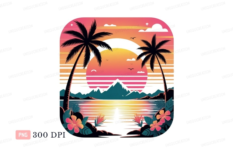 Sunset Clipart Image 9