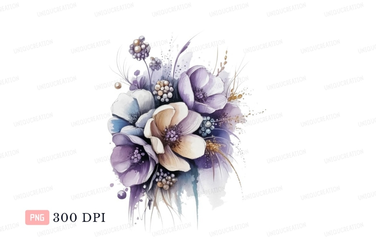 Floral Clipart Image 21
